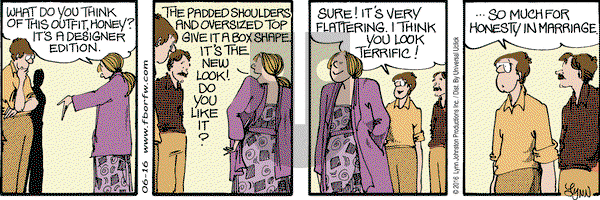 For Better or For Worse - Thursday June 16, 2016 Comic Strip
