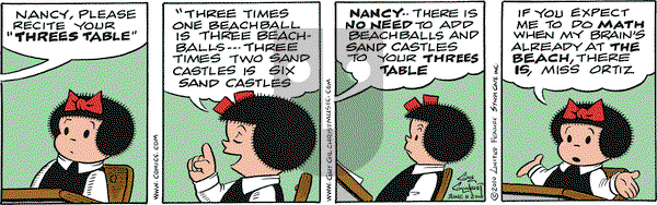 Nancy on Friday June 11, 2010 Comic Strip