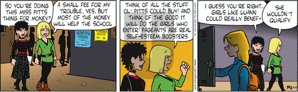 Luann on Wednesday February 23, 2011 Comic Strip