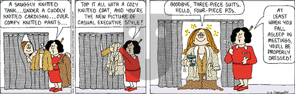 Cathy Classics - Friday November 9, 2012 Comic Strip