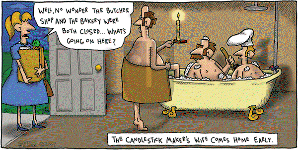 The Argyle Sweater on Thursday July 5, 2007 Comic Strip