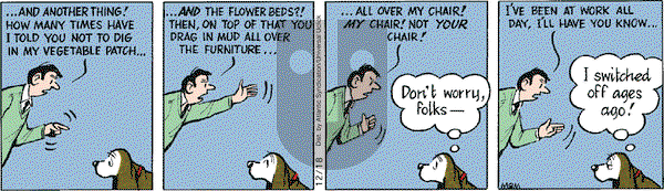 Fred Basset on Friday December 18, 2009 Comic Strip