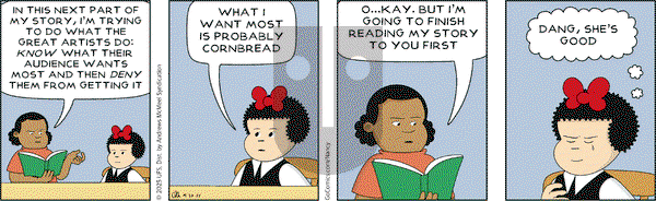 Nancy on Wednesday April 30, 2025 Comic Strip
