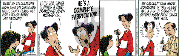 Baldo on Monday December 18, 2000 Comic Strip