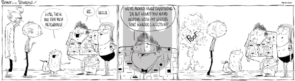 Spirit of the Staircase - Friday December 1, 2023 Comic Strip