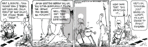 Non Sequitur on Friday April 2, 2004 Comic Strip
