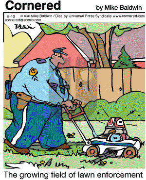 Cornered on Friday August 10, 2007 Comic Strip