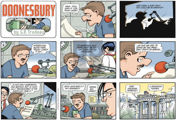 Doonesbury on Sunday February 10, 2002 Comic Strip