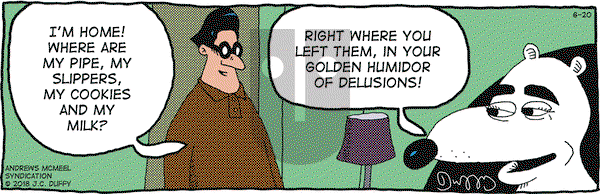 The Fusco Brothers - Wednesday June 20, 2018 Comic Strip