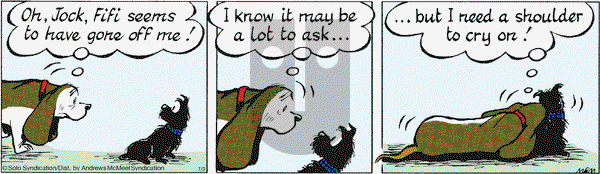 Fred Basset on Friday July 3, 2020 Comic Strip