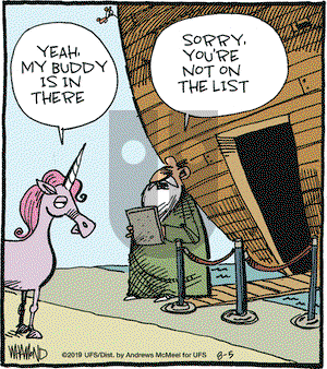 Reality Check on Monday August 5, 2019 Comic Strip