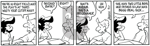 Arlo and Janis on Friday May 15, 1998 Comic Strip