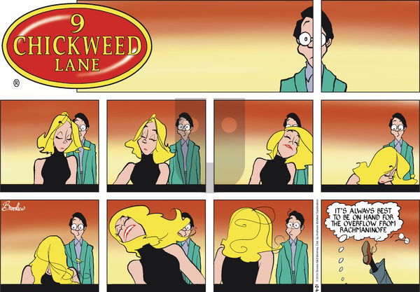 9 Chickweed Lane on Sunday April 21, 2019 Comic Strip