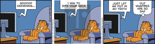 Garfield - Tuesday October 25, 2022 Comic Strip