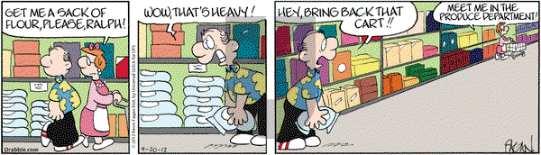 Drabble on Thursday September 20, 2012 Comic Strip
