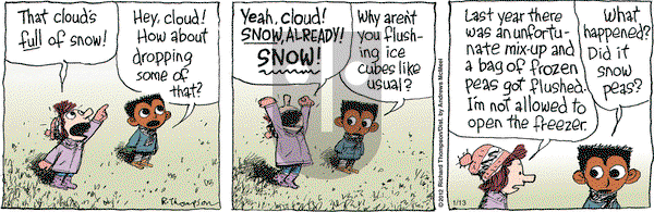 Cul de Sac on Friday January 13, 2017 Comic Strip