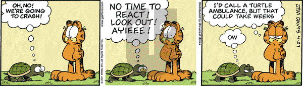 Garfield on Wednesday April 27, 2011 Comic Strip