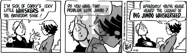 Rose is Rose on Friday April 22, 1988 Comic Strip