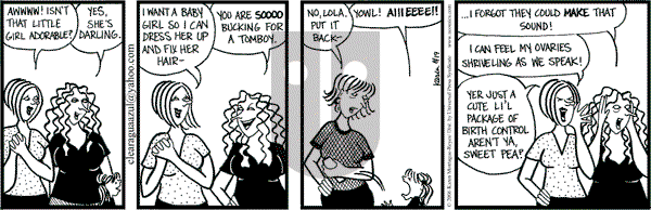 Clear Blue Water on Saturday August 19, 2006 Comic Strip