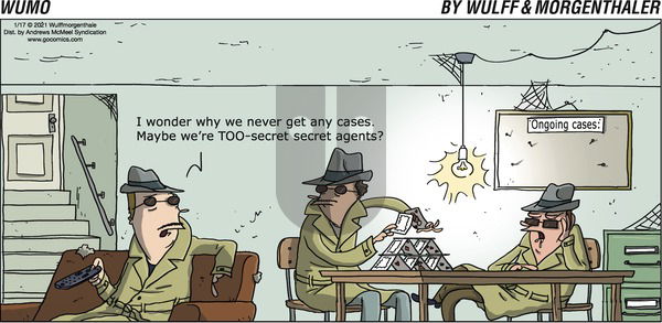 WuMo on Sunday January 17, 2021 Comic Strip