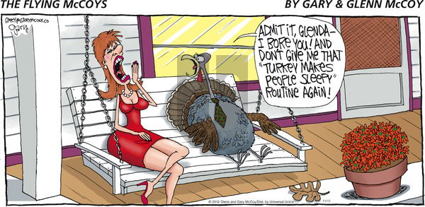 The Flying McCoys on Sunday November 11, 2012 Comic Strip