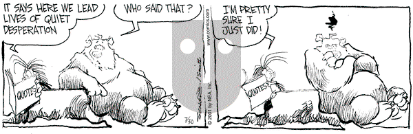 The Grizzwells on Monday July 30, 2001 Comic Strip