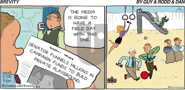 Brevity on Sunday December 9, 2012 Comic Strip