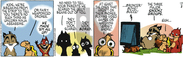 Over the Hedge on Saturday October 8, 2011 Comic Strip