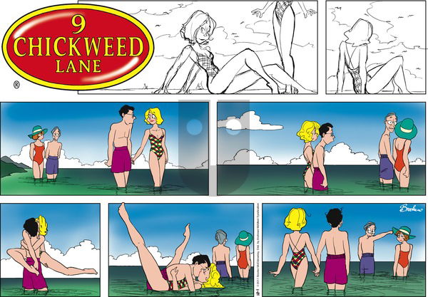 9 Chickweed Lane on Sunday October 1, 2017 Comic Strip
