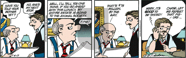 Doonesbury - Thursday June 17, 1999 Comic Strip