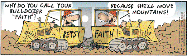 Frank and Ernest on Saturday February 17, 2007 Comic Strip