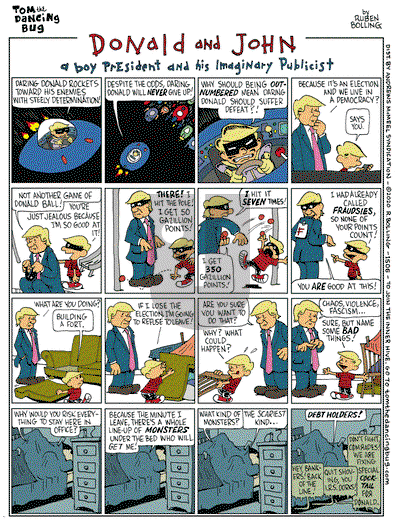 Tom the Dancing Bug on Monday September 28, 2020 Comic Strip