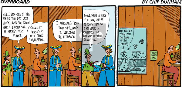 Overboard on Sunday November 3, 2002 Comic Strip