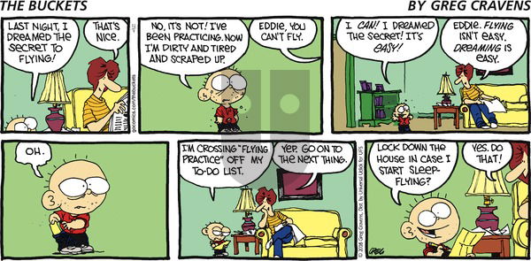 The Buckets on Sunday December 4, 2016 Comic Strip