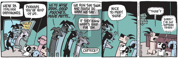 Pooch Cafe on Tuesday April 10, 2007 Comic Strip