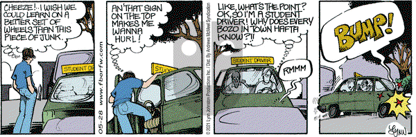 For Better or For Worse - Friday May 28, 2021 Comic Strip