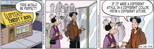 Baldo on Tuesday April 9, 2013 Comic Strip