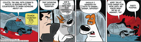 Rip Haywire on Thursday March 13, 2025 Comic Strip