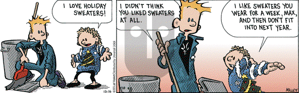 Frazz on Monday December 16, 2013 Comic Strip