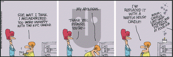 Mike du Jour on Saturday April 26, 2025 Comic Strip