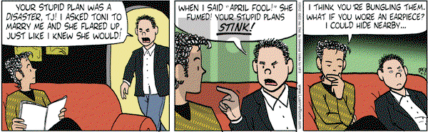 Luann on Friday April 6, 2012 Comic Strip