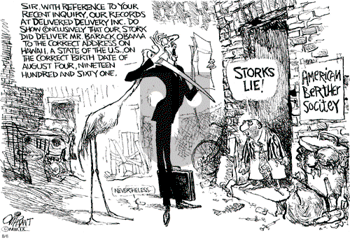 Pat Oliphant on Thursday August 6, 2009 Comic Strip