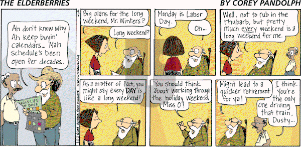 The Elderberries on Sunday March 9, 2025 Comic Strip