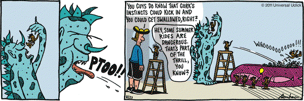 Overboard on Tuesday August 23, 2011 Comic Strip