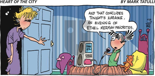 Heart of the City on Sunday April 26, 2015 Comic Strip