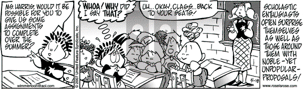 Rose is Rose on Friday May 18, 2007 Comic Strip