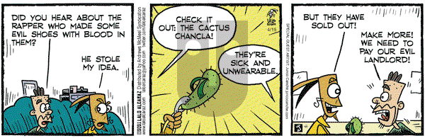 La Cucaracha on Thursday April 15, 2021 Comic Strip