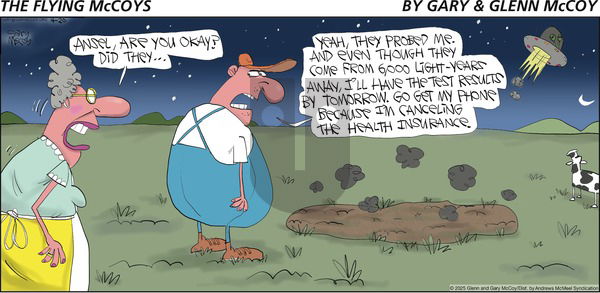 The Flying McCoys on Sunday April 20, 2025 Comic Strip