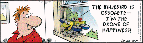 Frank and Ernest on Saturday August 29, 2015 Comic Strip