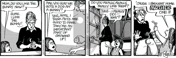For Better or For Worse on Saturday October 26, 1996 Comic Strip